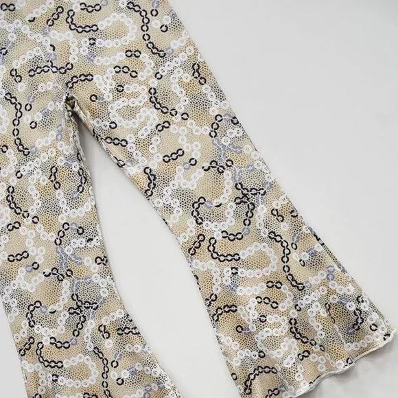 NWT Barbie Movie Pink Cowboy Blue Plaid Gold Jumpsuit Girls Halloween Co… - Picture 13 of 15